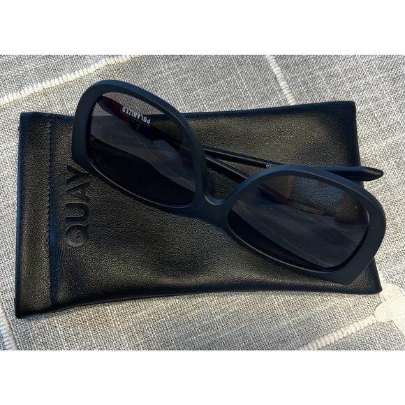 Quay - Womens Sunglasses Square Lenses with UV Protection Oversized Sunglasse... - Picture 1 of 5